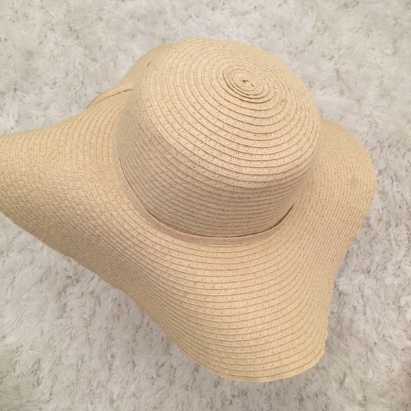Accessories - 👍FLOPPY STRAW HAT WITH BOW